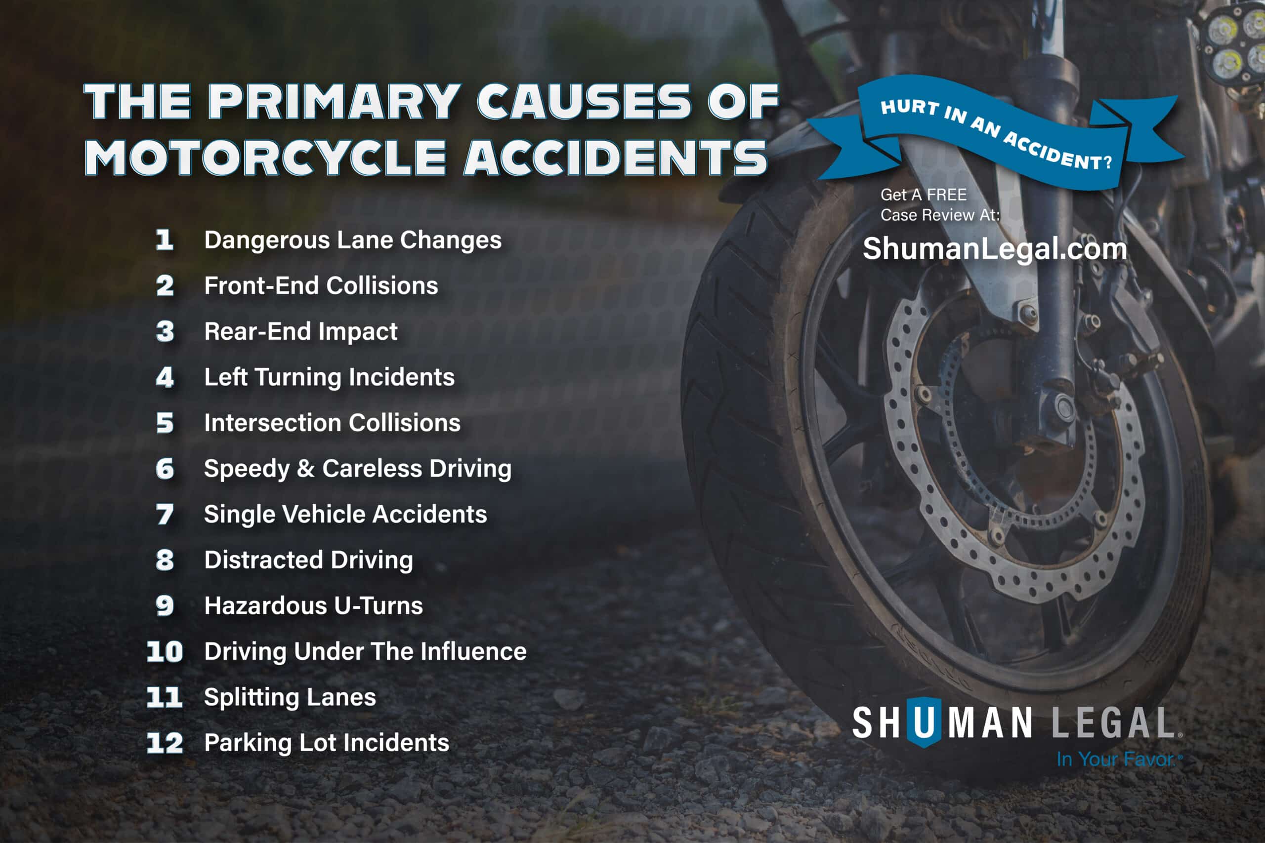 The Primary Causes of Motorcycle Accidents Shuman Legal
