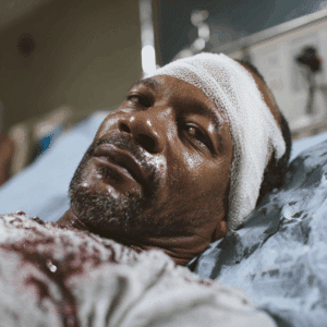 A man injured in a truck accident in Chicago