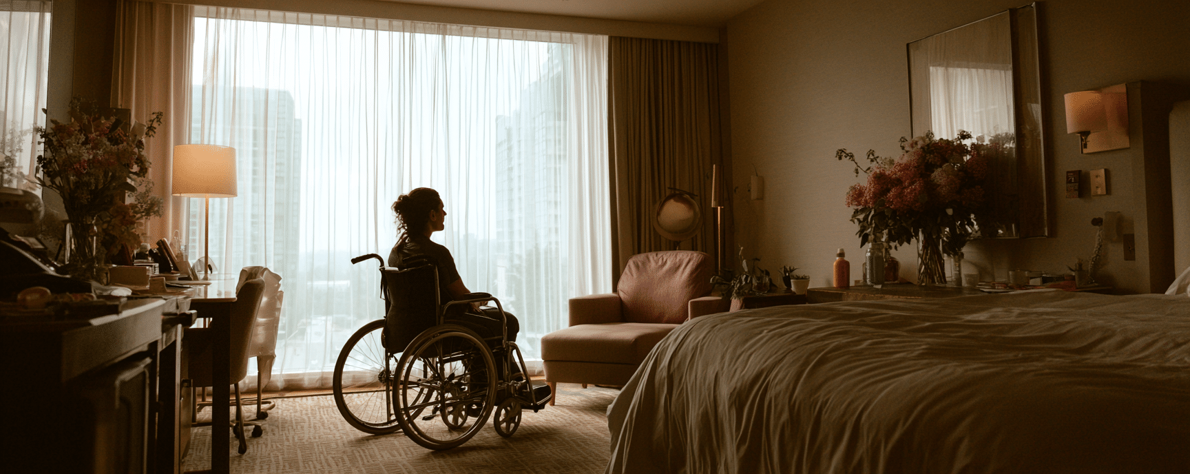 TBI patient with spinal cord damage in an Atlanta hospital